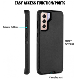Case with Clip for Samsung Galaxy S24 Ultra 5G (Tree Black)