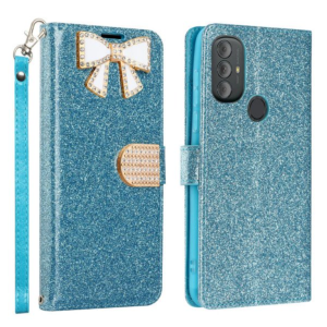Case for Motorola Moto G Play 2023 / Moto G Power 2022 / Moto G Pure (Light Blue)