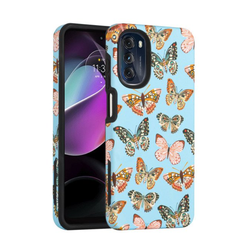 Case Cover for Motorola Moto G 5G (2022) (Butterflies)