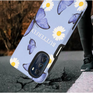 Case Cover for Motorola Moto G 5G (2022) (Butterfly Flower)