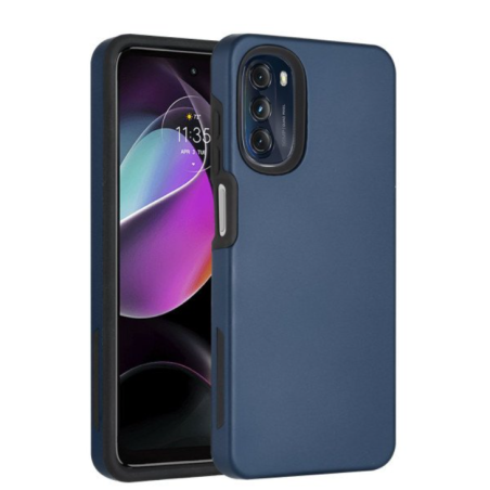 Case Cover for Motorola Moto G 5G (2022) (Navy Blue)