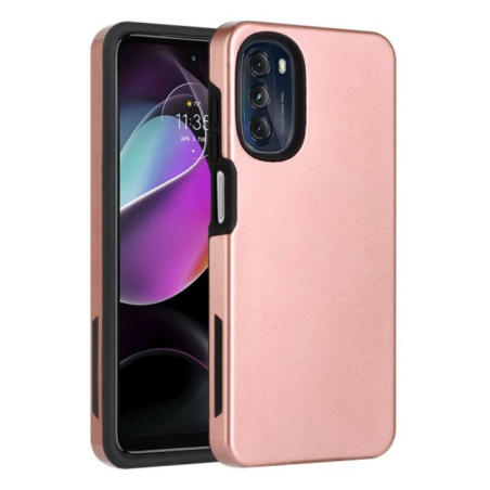Case Cover for Motorola Moto G 5G (2022) (Rose Gold)