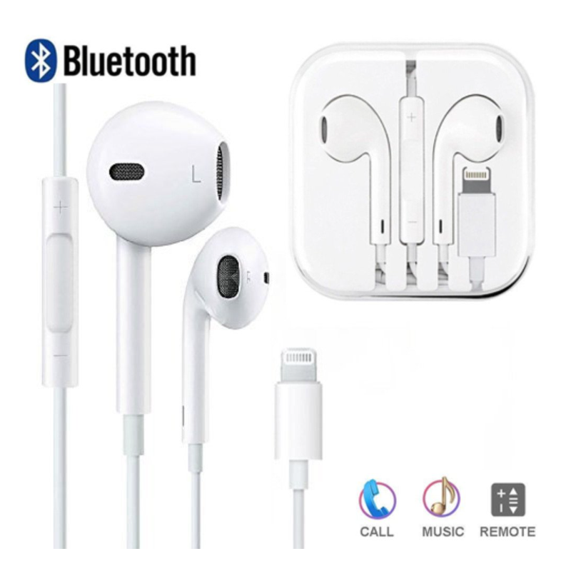 Lighting Earbuds for iPhone (White)