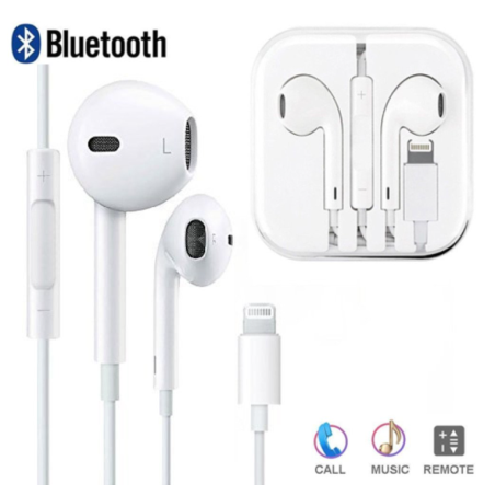 Lighting Earbuds for iPhone (White)