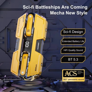 Wireless Bluetooth TWS Headphones  for Universal Cell Phone And Bluetooth Device (Yellow)