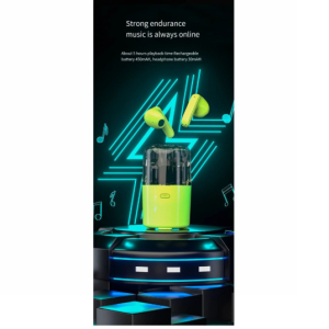 RGB Lights and Transparent Design TC60 for Universal Cell Phone And Bluetooth Device (White)