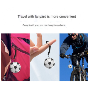 Soccer Ball (Football) Design, Wireless Sport Earbuds, OEM Gift T38 for Universal Cell Phone And Bluetooth Device (Black)