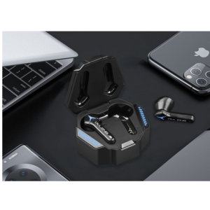 TWS Bluetooth Headphones Advanced Design and Unmatched Sound Quality W60 for Universal Cell Phone And Bluetooth Device (Black)