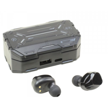 TWS Bluetooth Headphones With Dynamic Battery Display M99Plus for Universal Cell Phone And Bluetooth Device (Black)