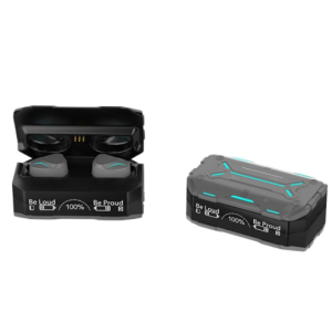 TWS Bluetooth Headphones With Dynamic Battery Display M99Plus for Universal Cell Phone And Bluetooth Device (Black)