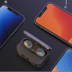 TWS Bluetooth Headphones With Dynamic Battery Display M99Plus for Universal Cell Phone And Bluetooth Device (Black)