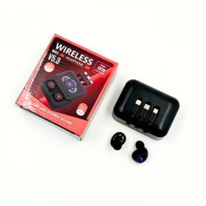 TWS Bluetooth Wireless Headphones for Universal Cell Phone And Bluetooth Device (Black)