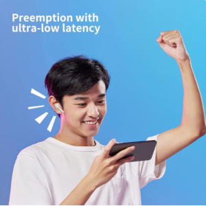 TWS Bluetooth Headphones with Advanced Battery Display TC31 for Universal Cell Phone And Bluetooth Device (Champagne Gold)