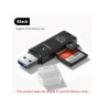 USB 3.0 2-In-1 Card Reader For SD/TF Cards- High