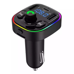 LED Bluetooth Car FM Transmitter