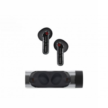 Wireless Earbuds Ultimate Sound Superior Audio BW08 for Universal Cell Phone And Bluetooth Device (Black)