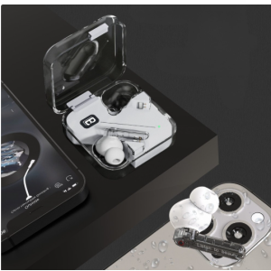 TWS Headphones Sleek Design and Superior Sound BW02 for Universal Cell Phone And Bluetooth Device (White)