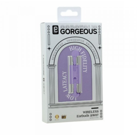 TWS Earbuds Headset for Universal Cell Phone And Bluetooth Device (Purple)