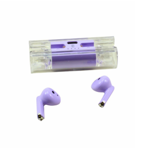TWS Earbuds Headset for Universal Cell Phone And Bluetooth Device (Purple)