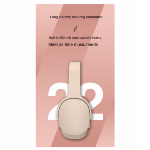 Wireless Foldable Headphone Headset for Universal Cell Phone And Bluetooth Device (Blue)