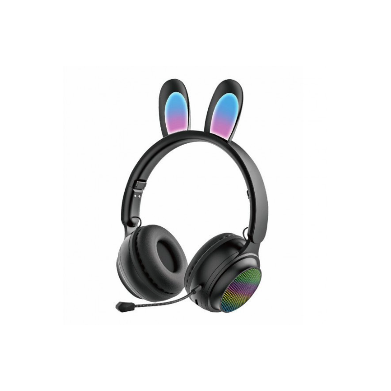 Bluetooth Wireless Foldable Headphone Headset for Universal Cell Phone And Bluetooth Device (Black)