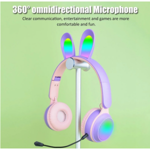 Bluetooth Wireless Foldable Headphone Headset for Universal Cell Phone And Bluetooth Device (Black)