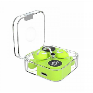 TWS Bluetooth Wireless Headphone Earbuds Headset for Universal Cell Phone And Bluetooth Device (Green)