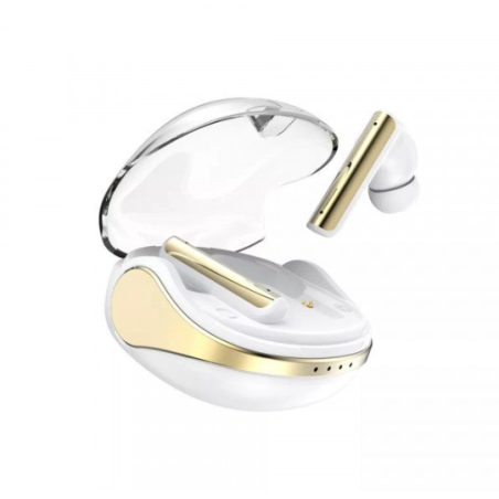 Wireless Headphone Earbuds Gaming Headset Stereo Sound P60 for Universal Cell Phone And Bluetooth Device (White)