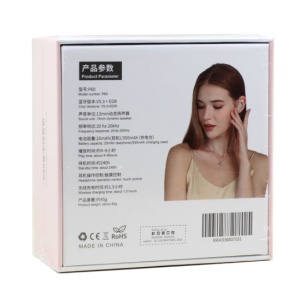 Wireless Headphone Earbuds Gaming Headset Stereo Sound P60 for Universal Cell Phone And Bluetooth Device (White)