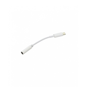 Bluetooth WIRED 8PIN Lighting to Earphone Headphone Jack Adapter Dongle for Apple iPhone (White)