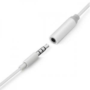Bluetooth WIRED 8PIN Lighting to Earphone Headphone Jack Adapter Dongle for Apple iPhone (White)