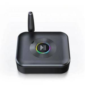 Bluetooth 5.1 Receiver for Universal Cell Phone, Device and More (Black)