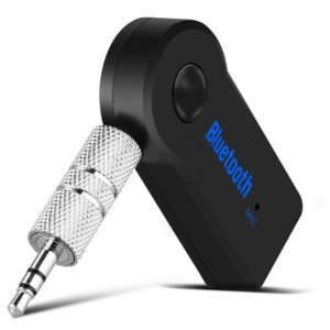 Bluetooth Receiver for Car, Aux Bluetooth Car Adapter 5.0 for Wired Speakers/ Headphones/ Home Music Streaming Stereo (Black)