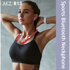 Bluetooth Wireless Sport Earphones Neck band for Universal Cell Phone And Bluetooth Device (Red)