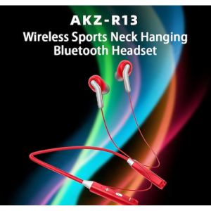 Bluetooth Wireless Sport Earphones Neck band for Universal Cell Phone And Bluetooth Device (Red)