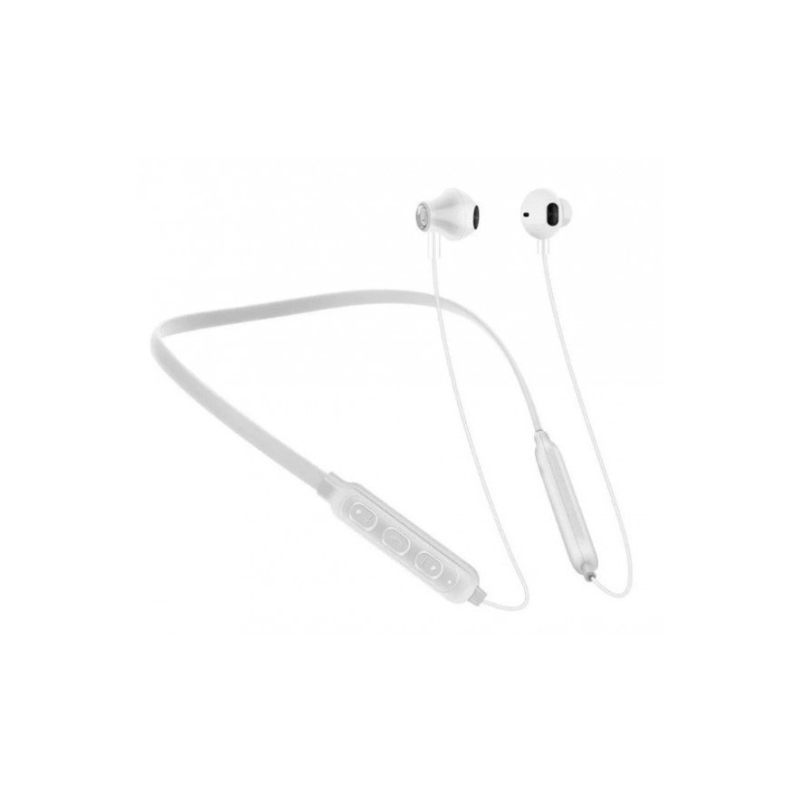 Bluetooth Wireless Stereo Earbuds for Gym Running Workout for Universal Cell Phone And Bluetooth Device JCK12 (White)