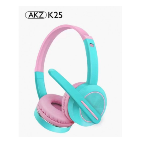 Bluetooth Wireless for Universal Cell Phone And Bluetooth Device AKZK25 (Pink Blue)