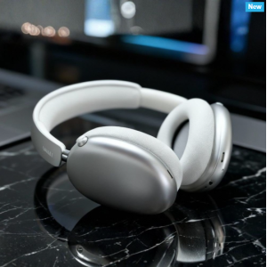 Bluetooth Wireless Surround Sound Headphones with Active Noise Cancellation and Micro SD Card Slot K601ANC (Black)