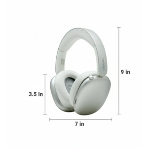 Bluetooth Wireless Surround Sound Headphones with Active Noise Cancellation and Micro SD Card Slot K601ANC (Black)