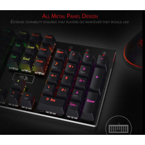 Redragon K556 RGB LED Backlit Wired Mechanical Gaming Keyboard