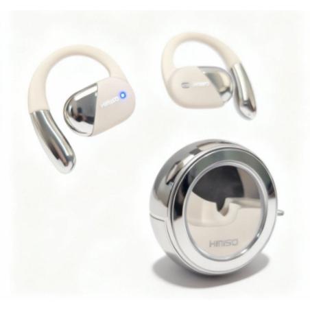 Earphones Noise Reduction Clear Sound with Lanyard Strap KMSE01 (White)