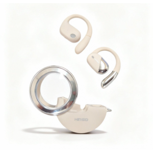 Earphones Noise Reduction Clear Sound with Lanyard Strap KMSE01 (White)