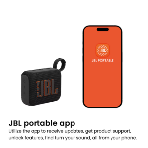 JBL GO 4 Ultra-Portable Wireless Speaker - Black