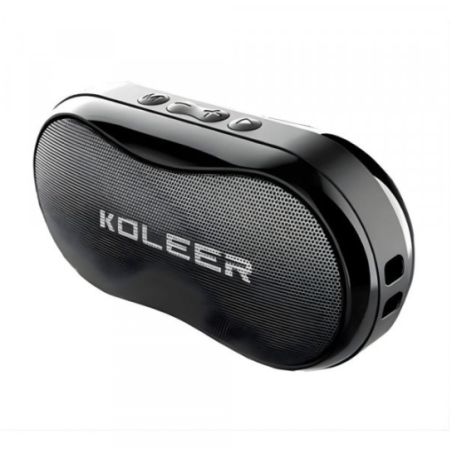 Bluetooth Speaker with FM Radio, USB, Micro SD Slots & Detachable Strap S29 (Black)Z