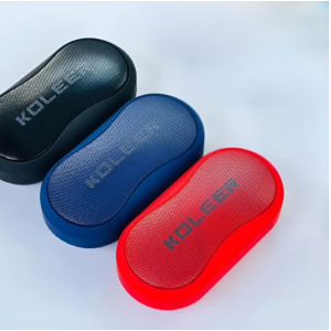 Bluetooth Speaker with FM Radio, USB, Micro SD Slots & Detachable Strap S29 (Red)