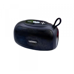 Bluetooth Speaker with Hook Handle – FM Radio, USB & Micro SD Music Playback KMS347 (Black)