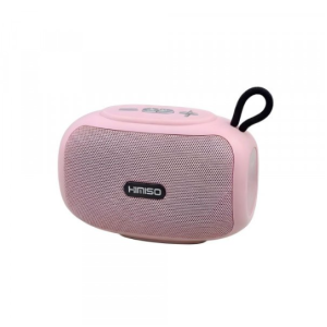 Bluetooth Speaker with Hook Handle – FM Radio, USB & Micro SD Music Playback KMS347 (Pink)