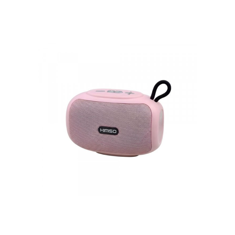 Bluetooth Speaker with Hook Handle – FM Radio, USB & Micro SD Music Playback KMS347 (Pink)