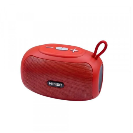 Bluetooth Speaker with Hook Handle – FM Radio, USB & Micro SD Music Playback KMS347 (Red)