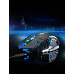1pc 2.4g Wireless Rechargeable & Silent Gaming Mouse